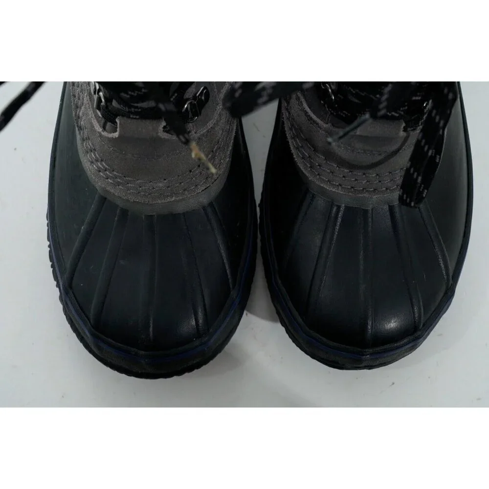 Vintage LL Bean Men's Brown Leather Waterproof Insulated Duck Boots Size 7 M
